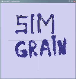 Screenshot of SimGrain